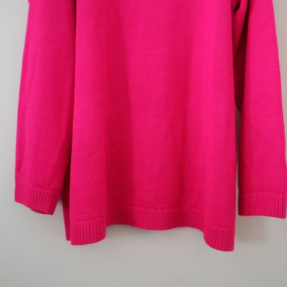 Grlfrnd Denim Size S Darren Oversize Tunic Sweater Pink No Belt - Picture 11 of 11